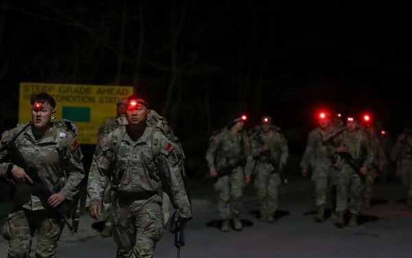 Combined Best Squad Competition 2026 - Nine-mile ruck march