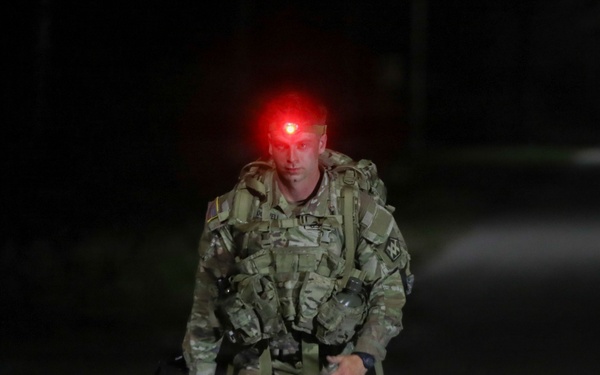 Combined Best Squad Competition 2026 - Nine-mile ruck march