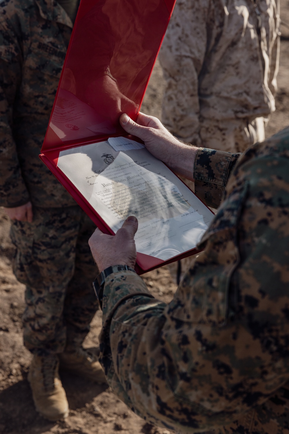 Marines to be promoted!