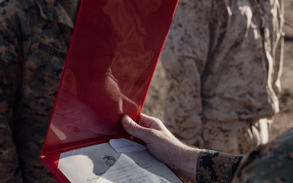 Marines to be promoted!