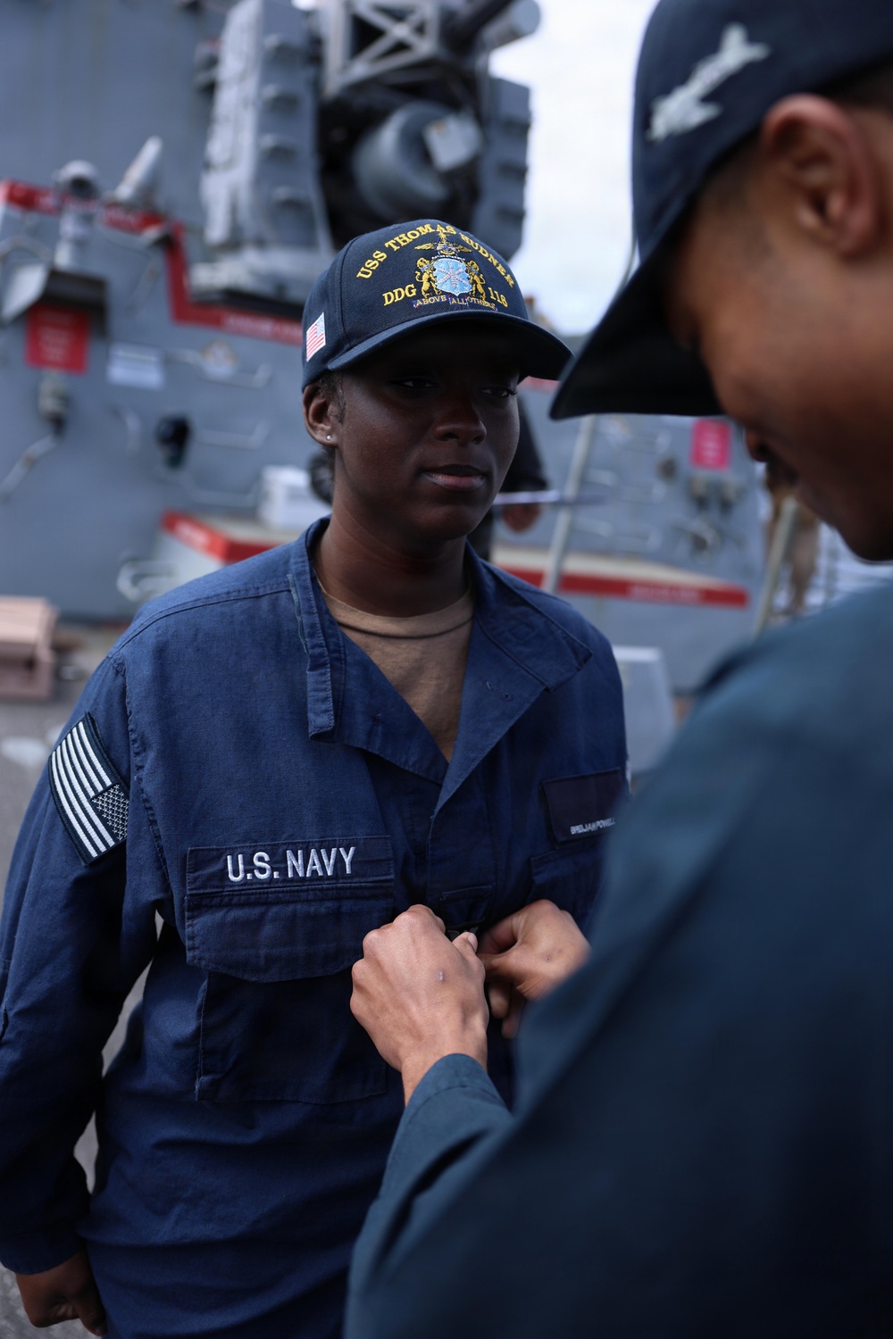 USS Thomas Hudner (DDG 116) Holds a Frocking Ceremony