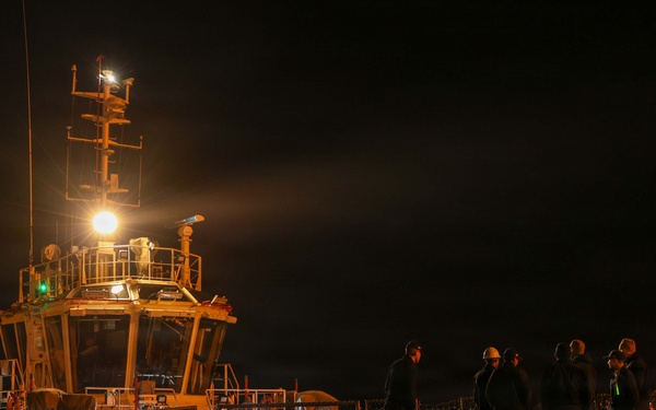 USS Thomas Hudner (DDG 116) Departs Souda Bay, Greece March 27, 2026.