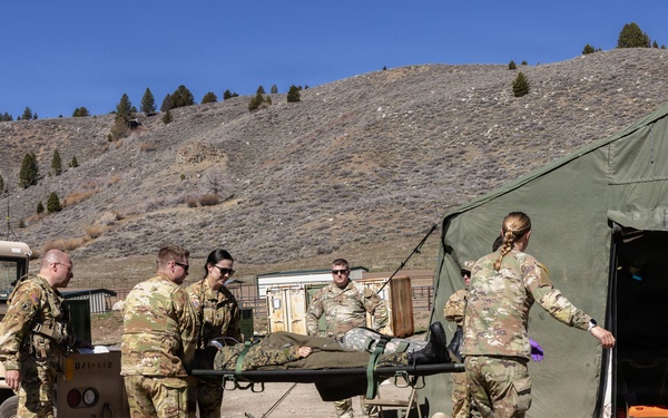 MTX 2-26: Simulated casualty evacuation training