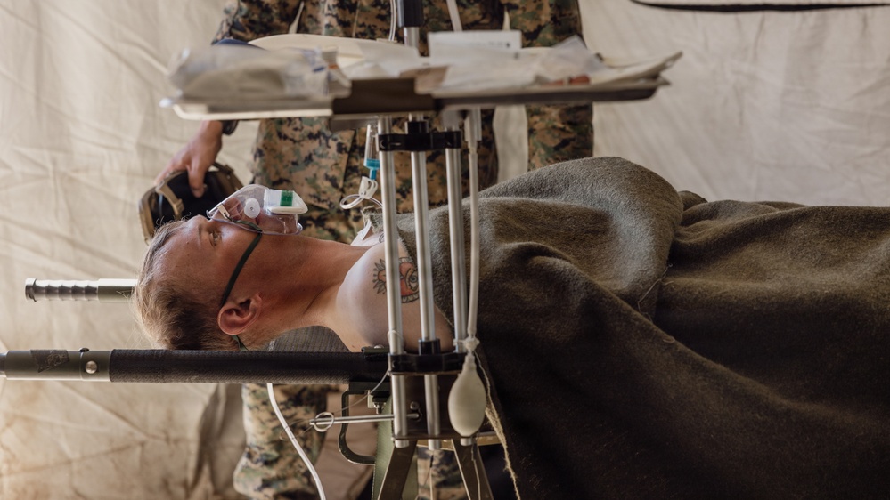 MTX 2-26: Simulated casualty evacuation training