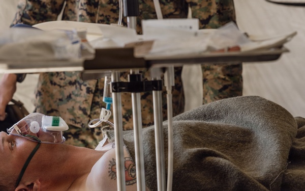 MTX 2-26: Simulated casualty evacuation training