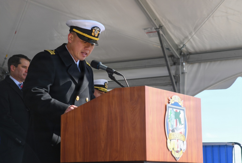 USS Massachusetts (SSN 798) is Commissioned in Boston