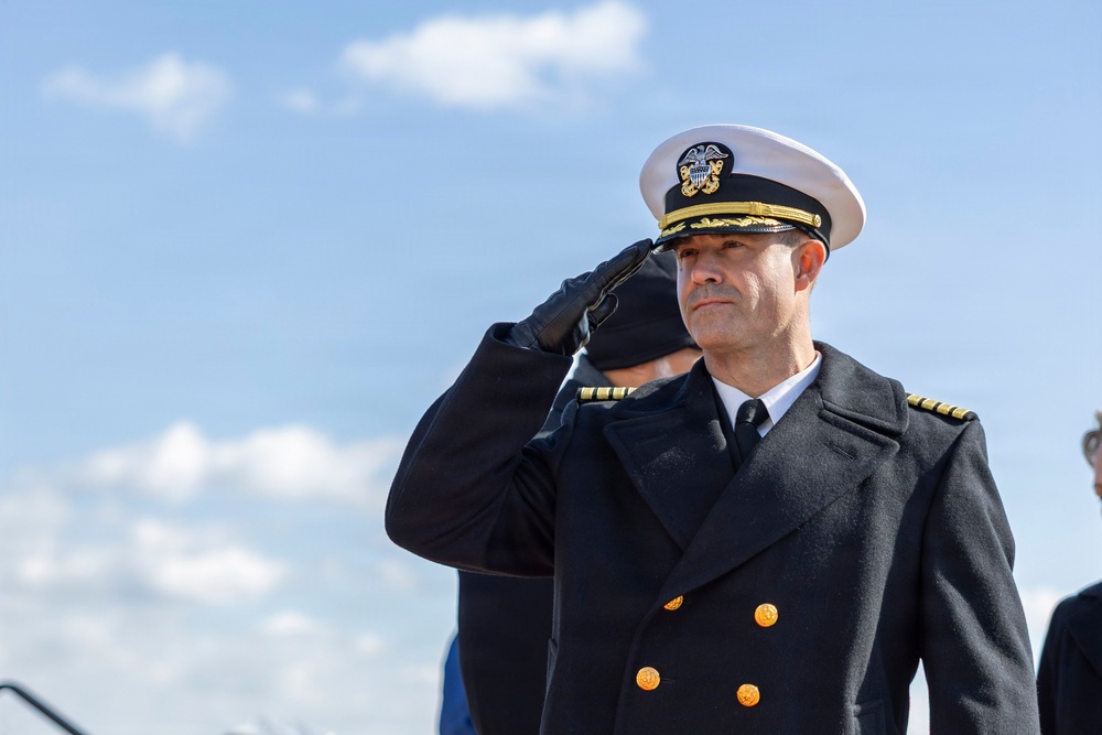 Navy Commissions USS Massachusetts