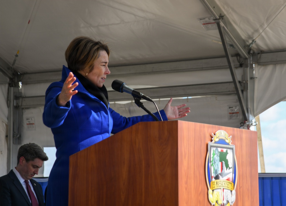 USS Massachusetts (SSN 798) is Commissioned in Boston