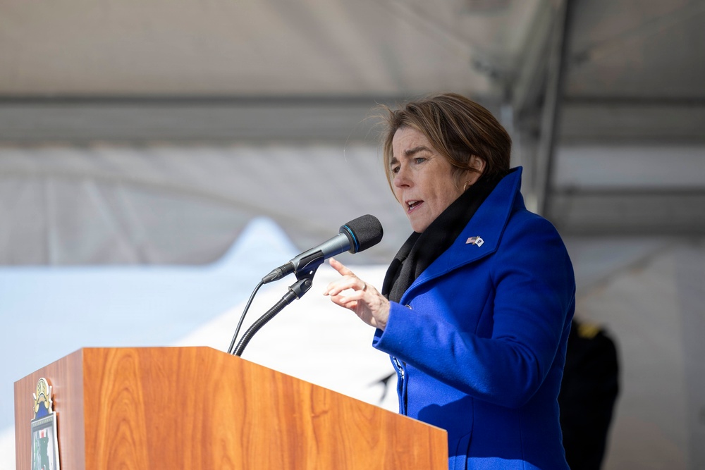 Navy Commissions USS Massachusetts