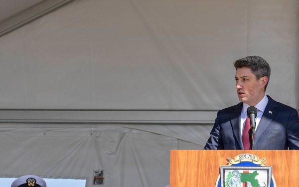 Navy Commissions USS Massachusetts