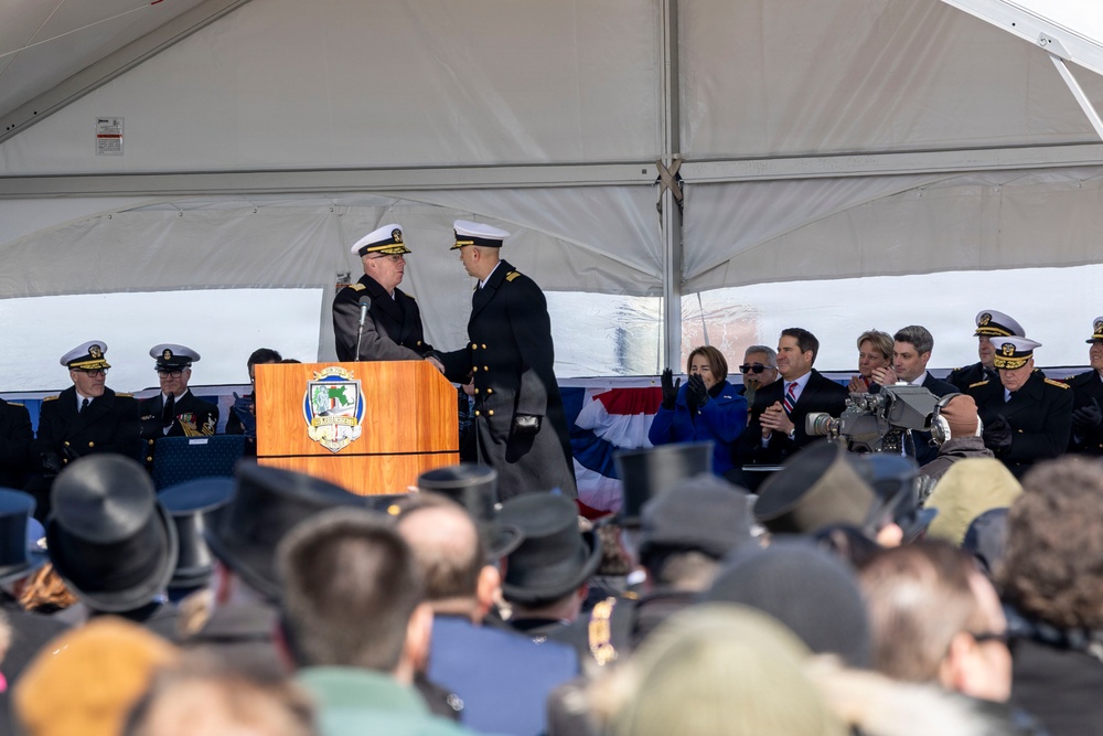 Navy Commissions USS Massachusetts