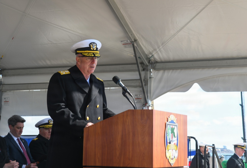 USS Massachusetts (SSN 798) is Commissioned in Boston