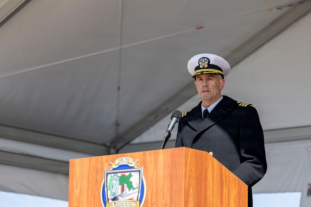 Navy Commissions USS Massachusetts