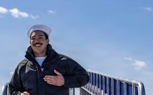 Navy Commissions USS Massachusetts