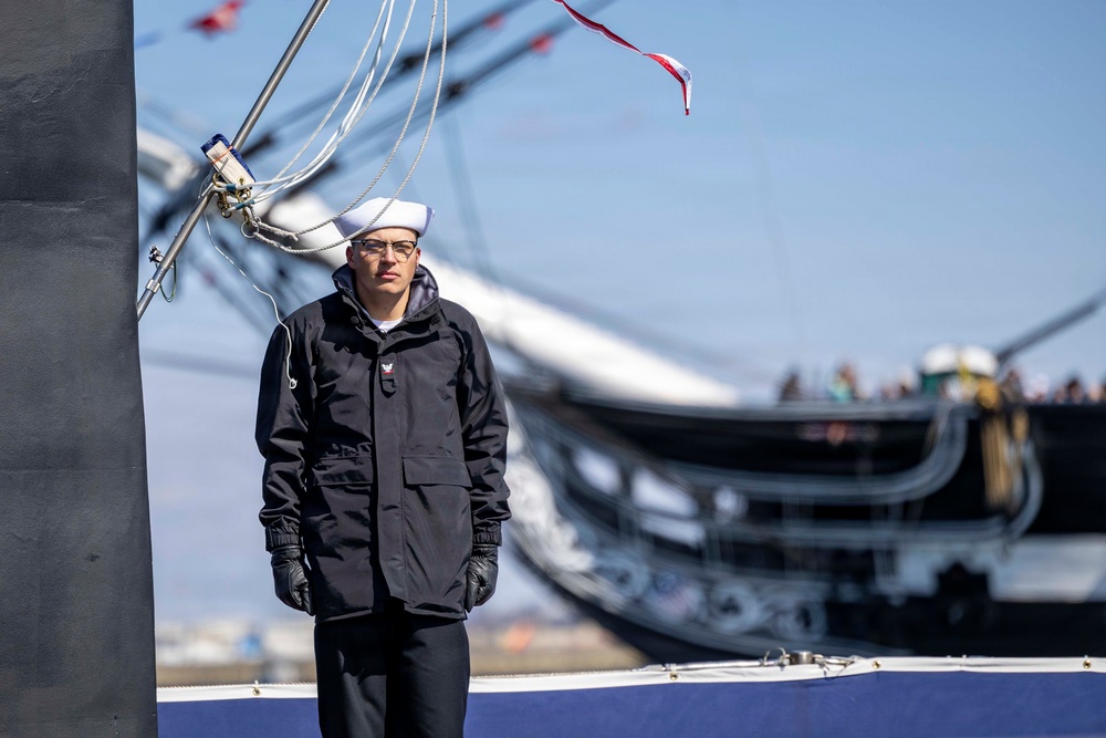 Navy Commissions USS Massachusetts