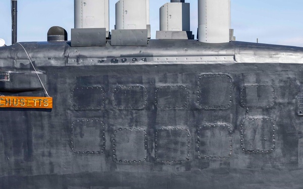 Navy Commissions USS Massachusetts