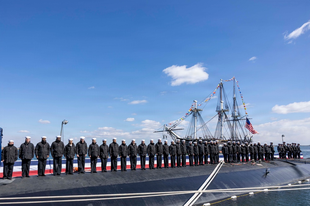 Navy Commissions USS Massachusetts