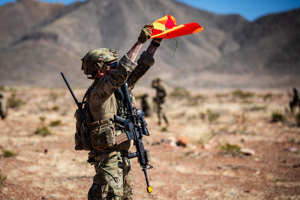 Task Force Seminole soldiers conduct combined arms live-fire exercise at Fort Bliss