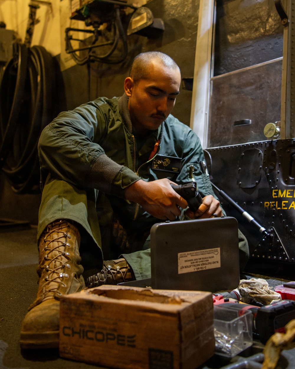 Boxer Conducts Maintenance and Drills