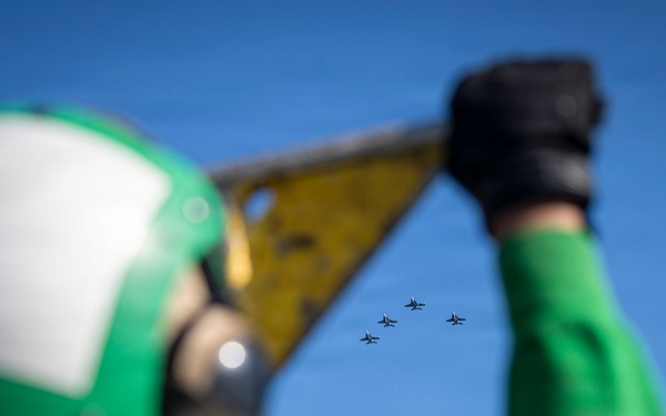 Nimitz Carrier Airwing (CVW 17) Change of Command