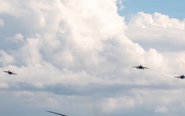 Nimitz Carrier Airwing (CVW 17) Change of Command