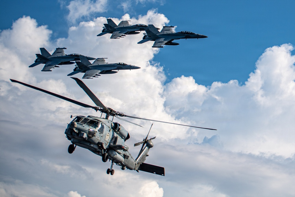 Nimitz Carrier Airwing (CVW 17) Change of Command