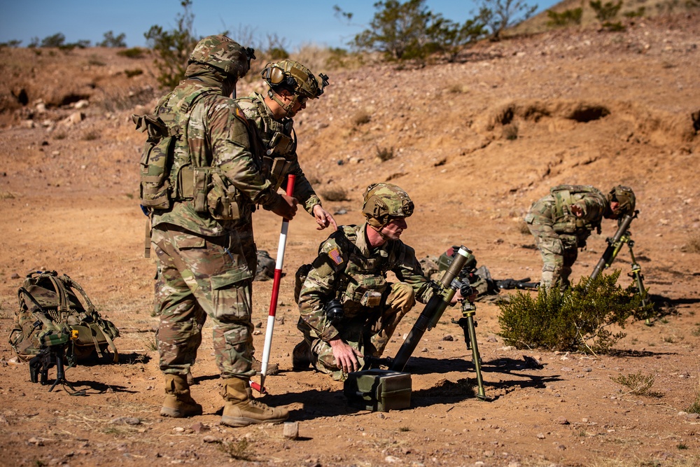Task Force Seminole soldiers conduct combined arms live-fire exercise at Fort Bliss