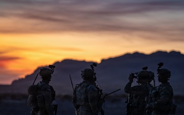 Task Force Seminole soldiers conduct combined arms live-fire exercise at Fort Bliss