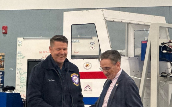 Former member of the 104th Fighter Wing honored as the FAA Northeast Instructor of the Year