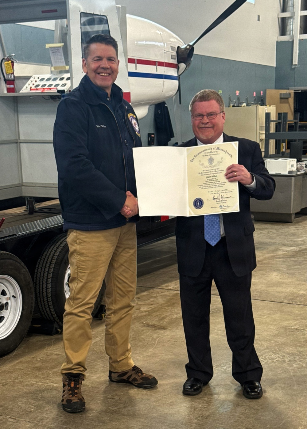 Former member of the 104th Fighter Wing honored as the FAA Northeast Instructor of the Year