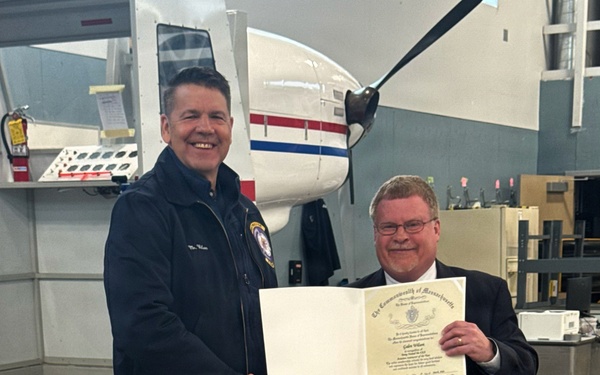 Former member of the 104th Fighter Wing honored as the FAA Northeast Instructor of the Year