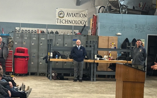 Former member of the 104th Fighter Wing honored as the FAA Northeast Instructor of the Year