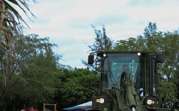 Hawaii National Guard assists Waialua residents with flood debris removal