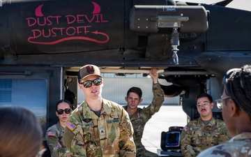 Task Force Seminole conducts air medical evacuation training at Fort Bliss