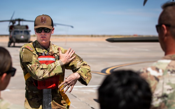 Task Force Seminole conducts air medical evacuation training at Fort Bliss