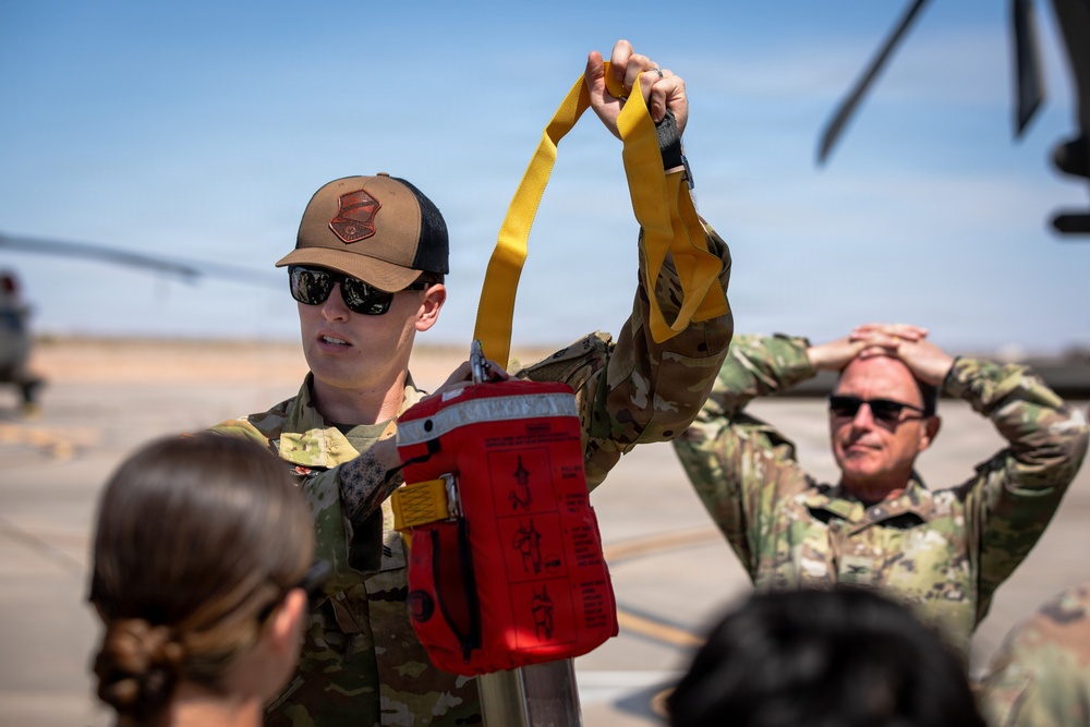Task Force Seminole conducts air medical evacuation training at Fort Bliss