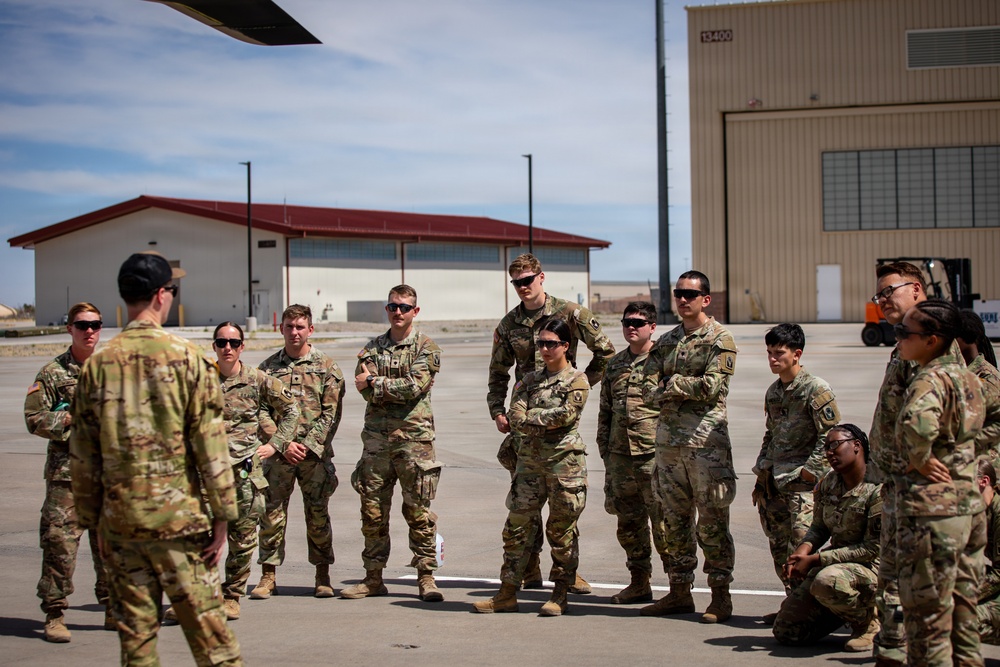 Task Force Seminole conducts air medical evacuation training at Fort Bliss