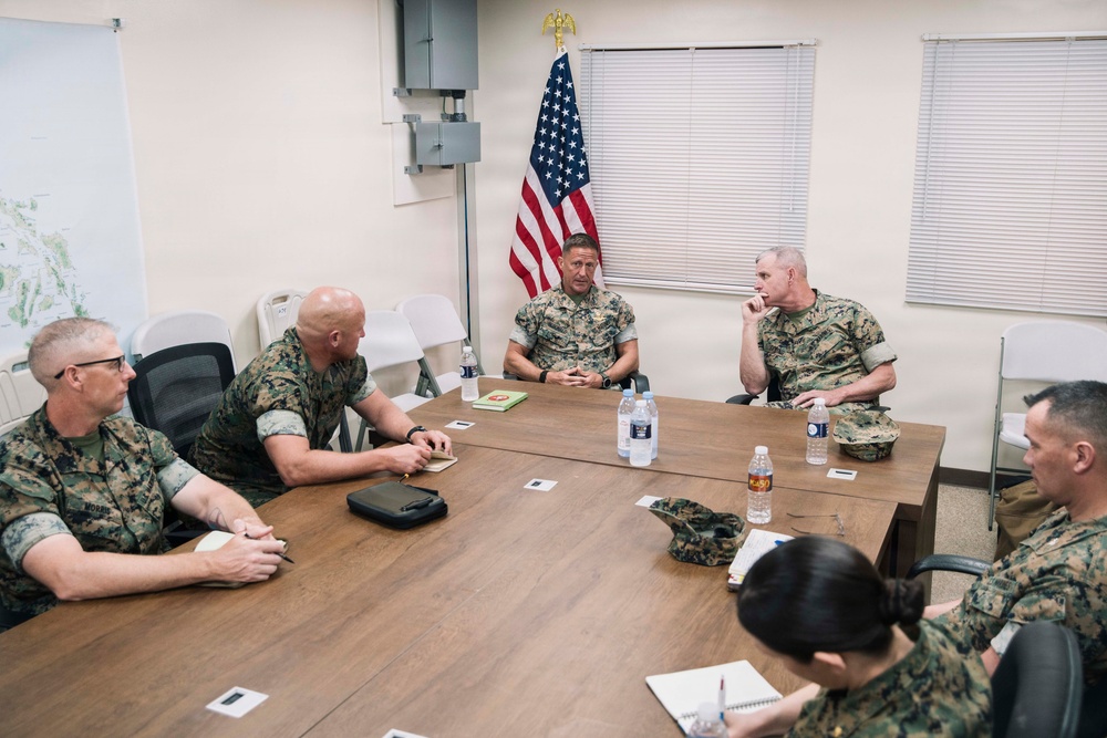 38th Assistant Commandant of the Marine Corps Visits MRF-SEA Leaders in the Philippines