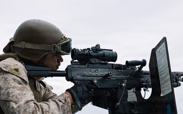 11th MEU Marines, Sailors Conduct a Defense of the Amphibious Task Force Drill aboard USS Portland