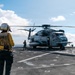 11th MEU Marines, Sailors conduct flight deck operations aboard USS Portland