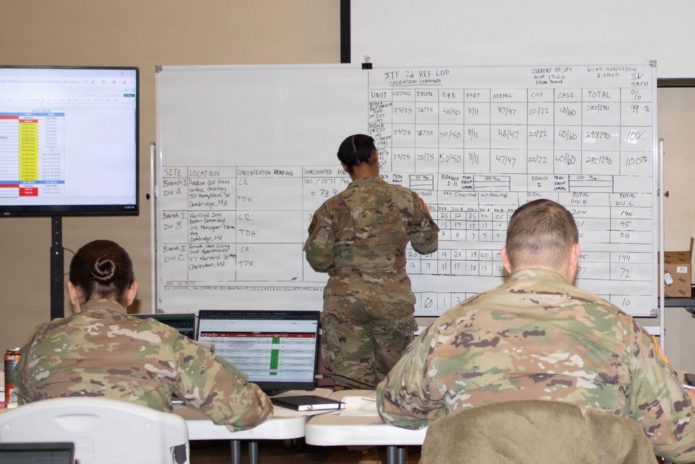 NY National Guard conducts Homeland Response Force command post exercise