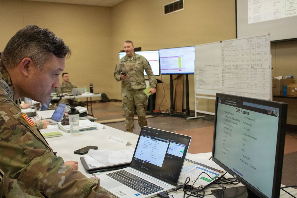 NY National Guard conducts Homeland Response Force command post exercise