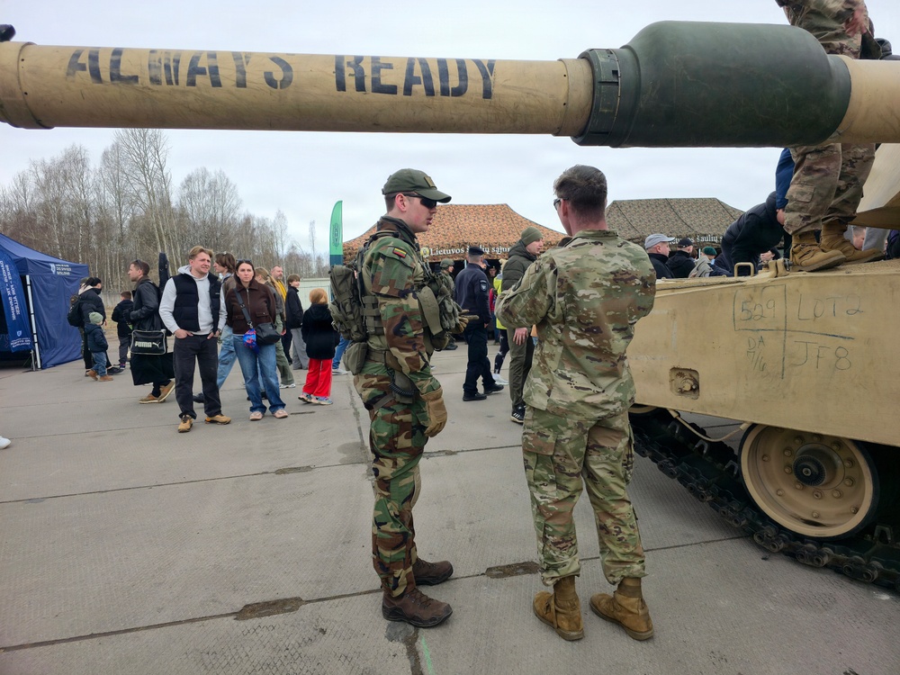 Crowds enjoy military displays at Runway Run ‘26