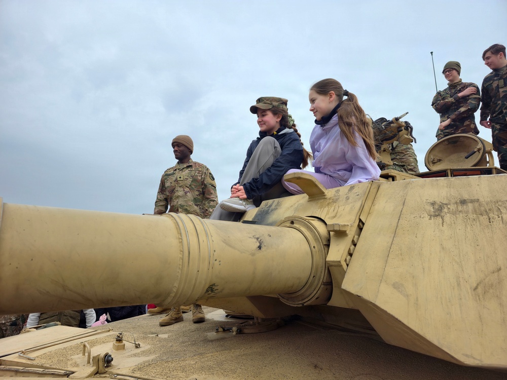 Crowds enjoy military displays at Runway Run 26