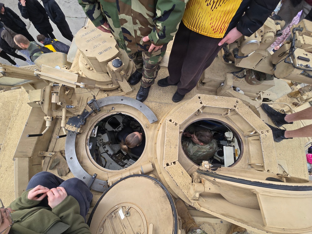 Crowds enjoy military displays at Runway Run ‘26