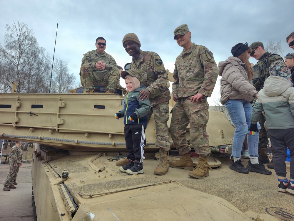 Crowds enjoy military displays at Runway Run ‘26
