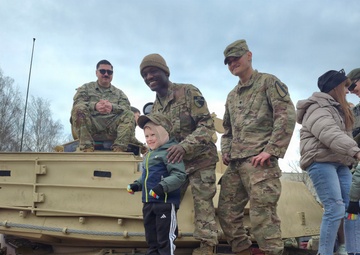 Crowds enjoy military displays at Runway Run ‘26