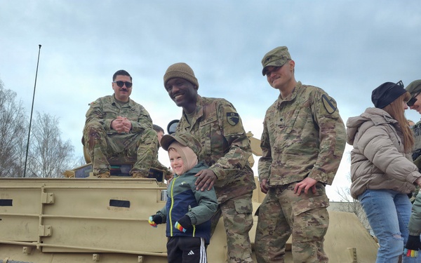 Crowds enjoy military displays at Runway Run ‘26