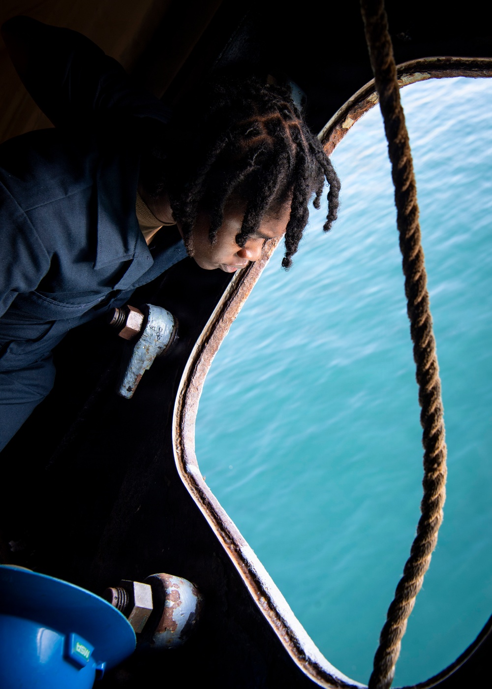 Nimitz Drops Anchor Outside Panama