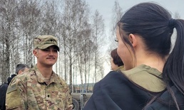 1st Battalion, 12th Cavalry Regiment, attend Runway Run '26 alongside NATO allies